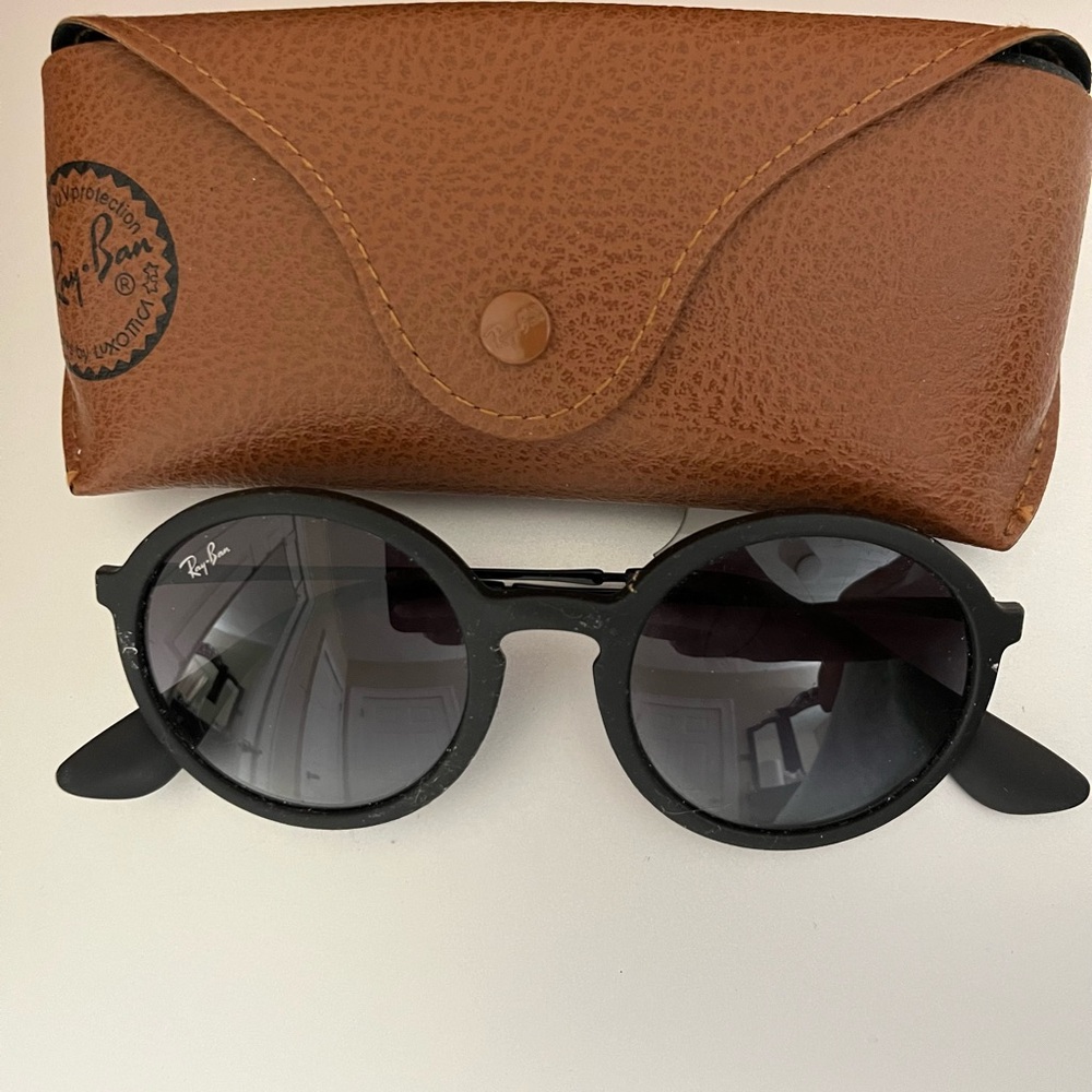 Black Ray-Ban sunglasses